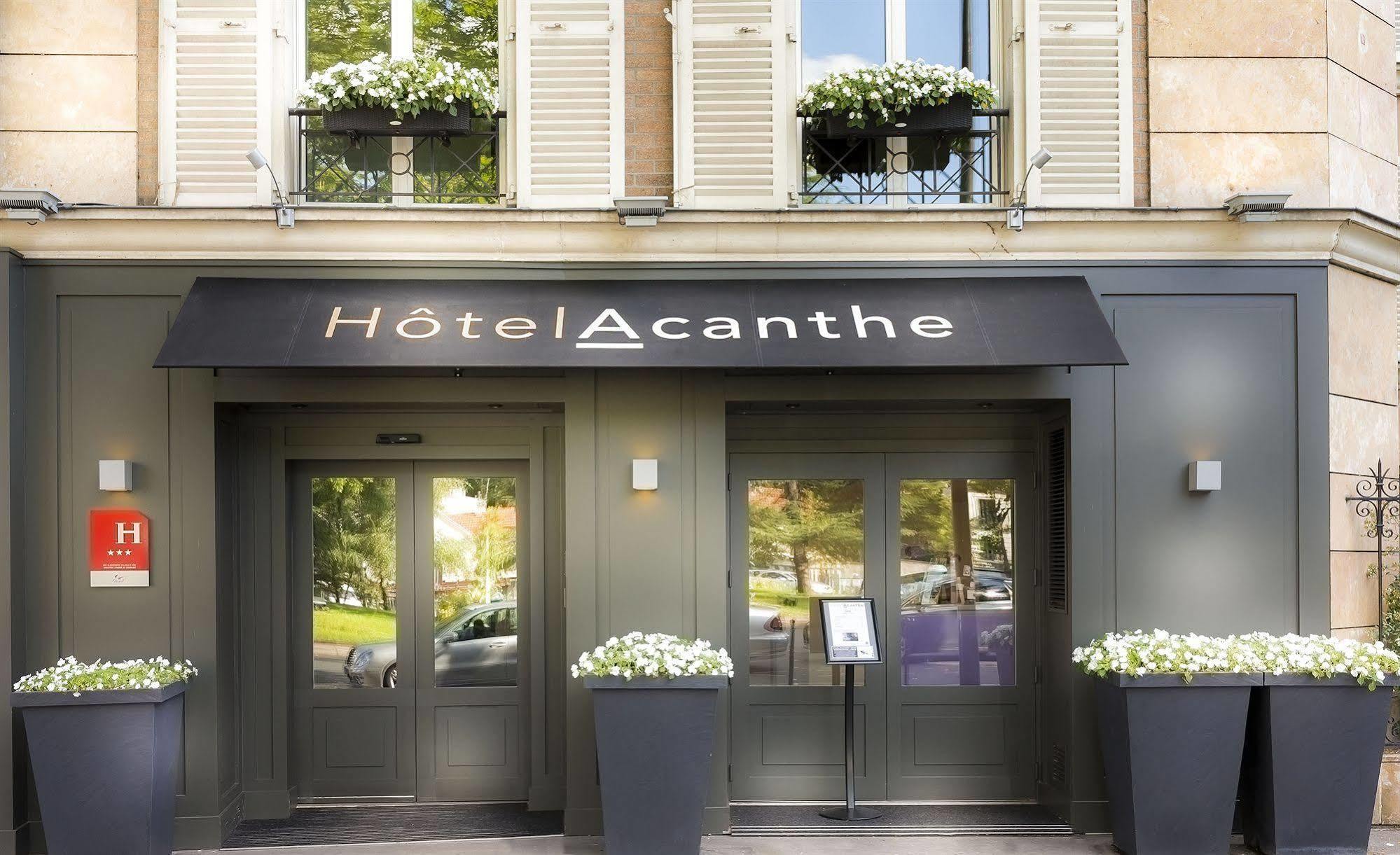 Hotel Acanthe - Boulogne Billancourt Kültér fotó